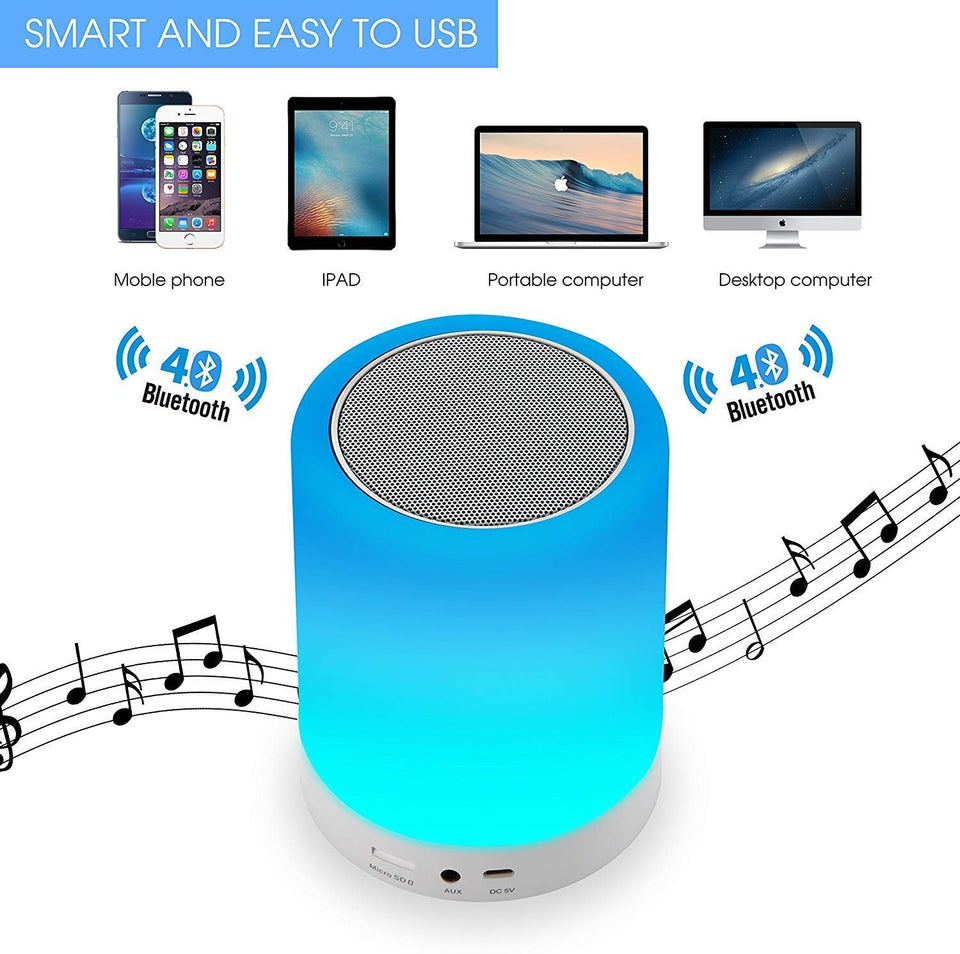 LED Touch Wireless Speakers